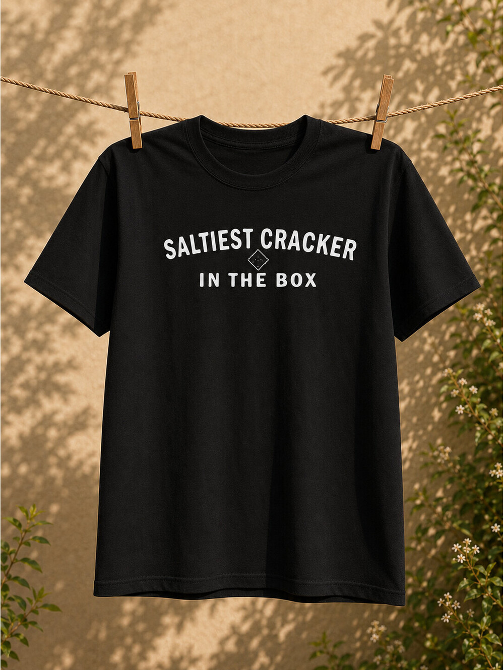 Saltiest Cracker In The Box Shirt, Funny Christmas Graphic Tee
